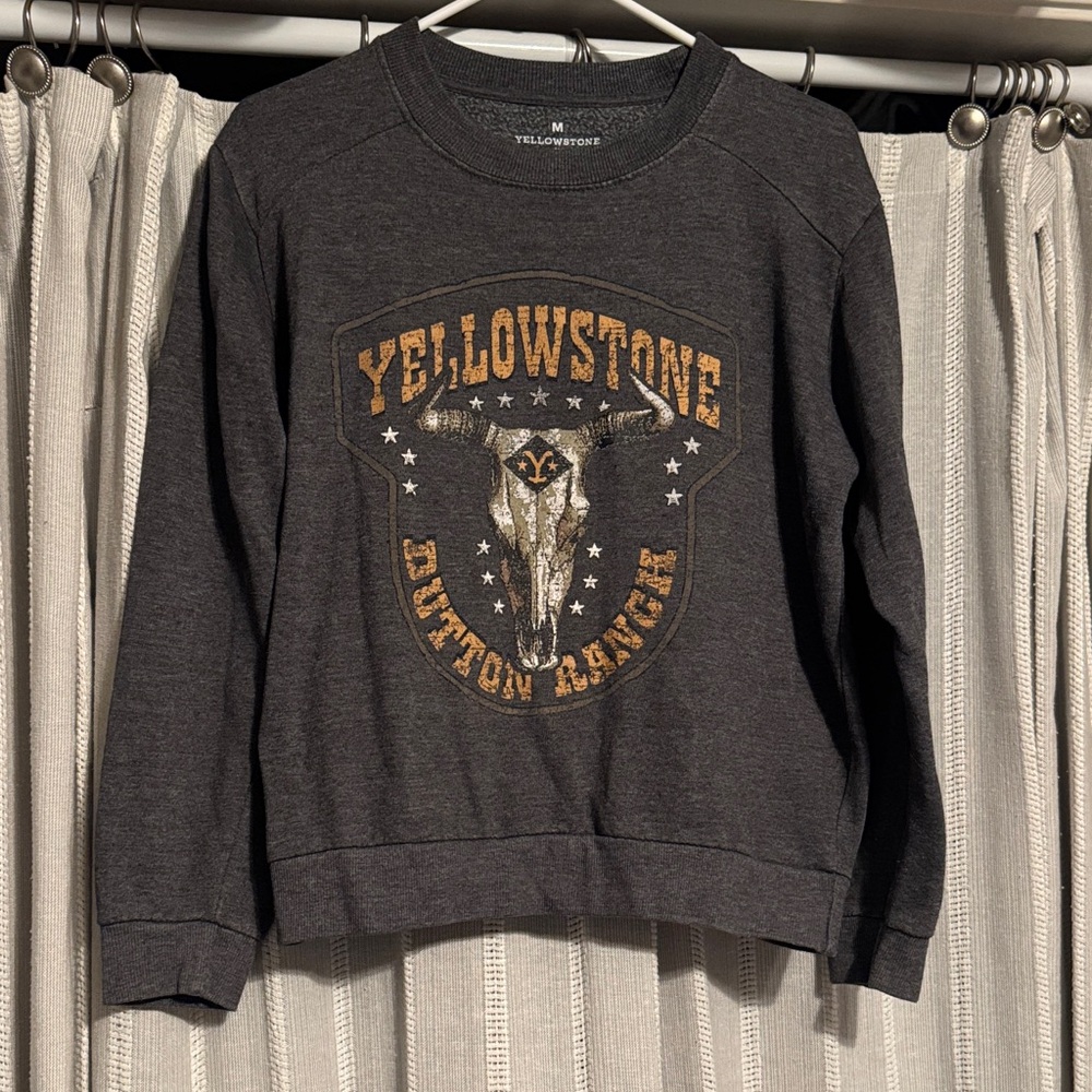 Yellowstone Grey Crewneck